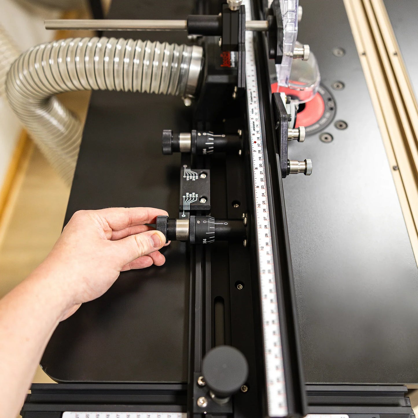 JessEm TA Fence - Premium Precision Router Table Fence with Micro-Adjust