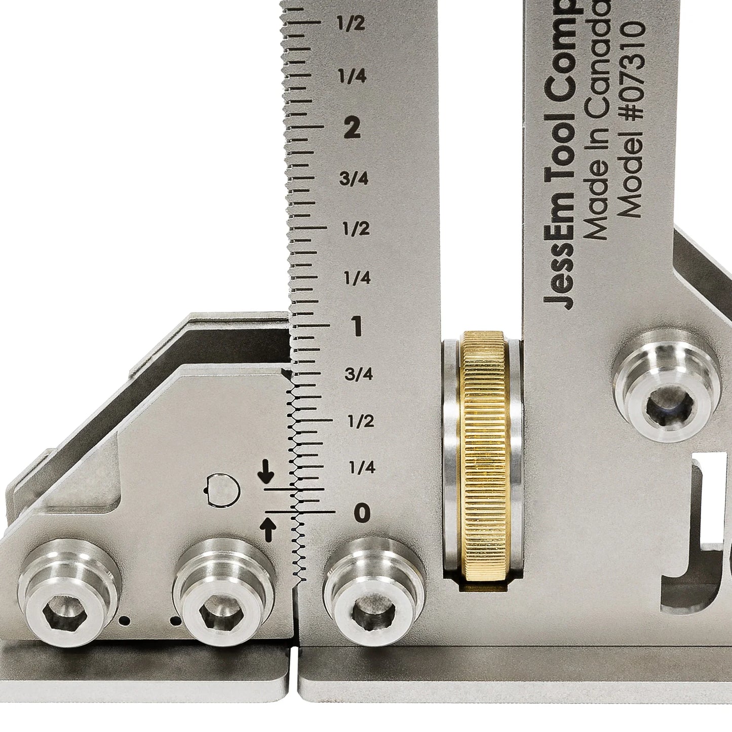 JessEm Tool Setting Gauge - Precision Height & Depth Gauge for Woodworking
