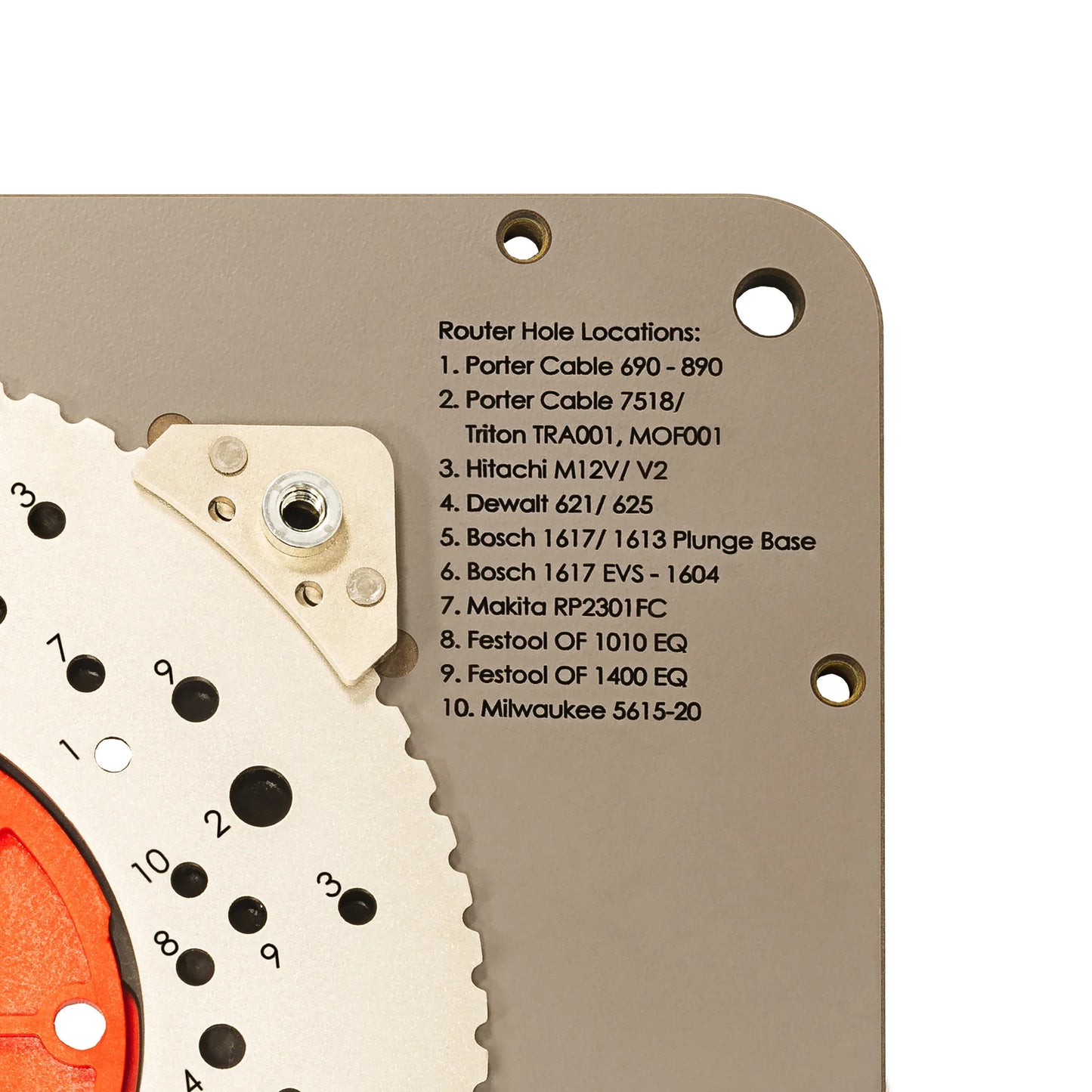 JessEm Mast-R-Plate™ - Premium Router Table Insert Plate with Stainless Steel Mount