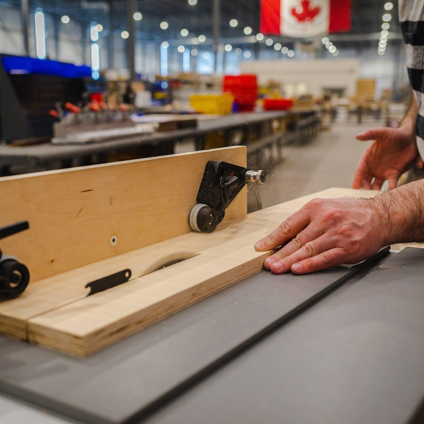 JessEm Clear-Cut FLEX Stock Guides - Router Table Roller Guide System