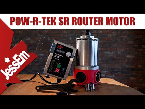 NEW Pow-R-Tek SR™ Router with Variable Speed Control Box