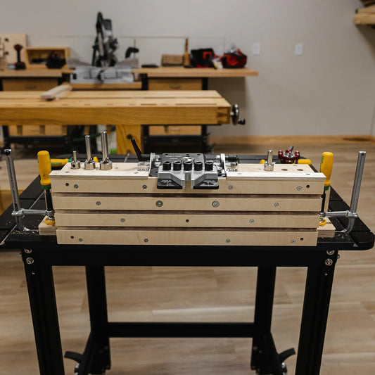 JessEm Dowelling Jig Workstation - Adjustable Dowel Joinery Workstation