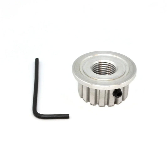 Aluminum Pulley - 16 XL Threaded