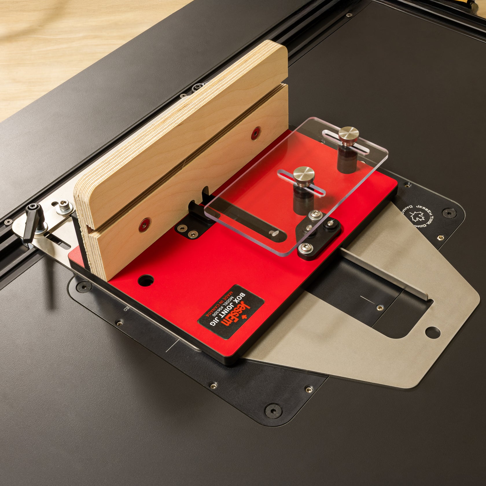 Jig Box Tools Box Joint Jig for Router Tables – JessEm Tool Company
