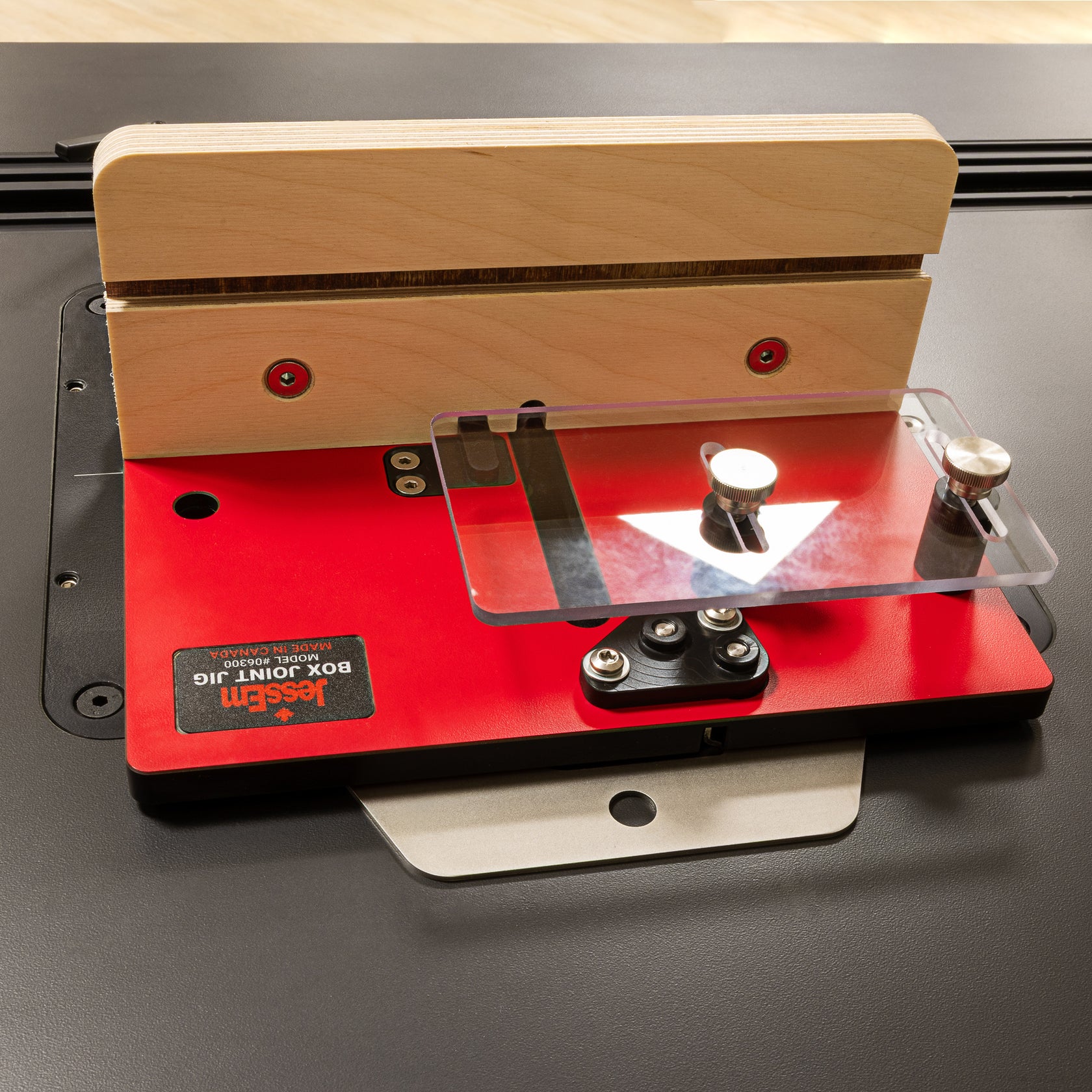 Jig Box Tools Box Joint Jig for Router Tables – JessEm Tool Company