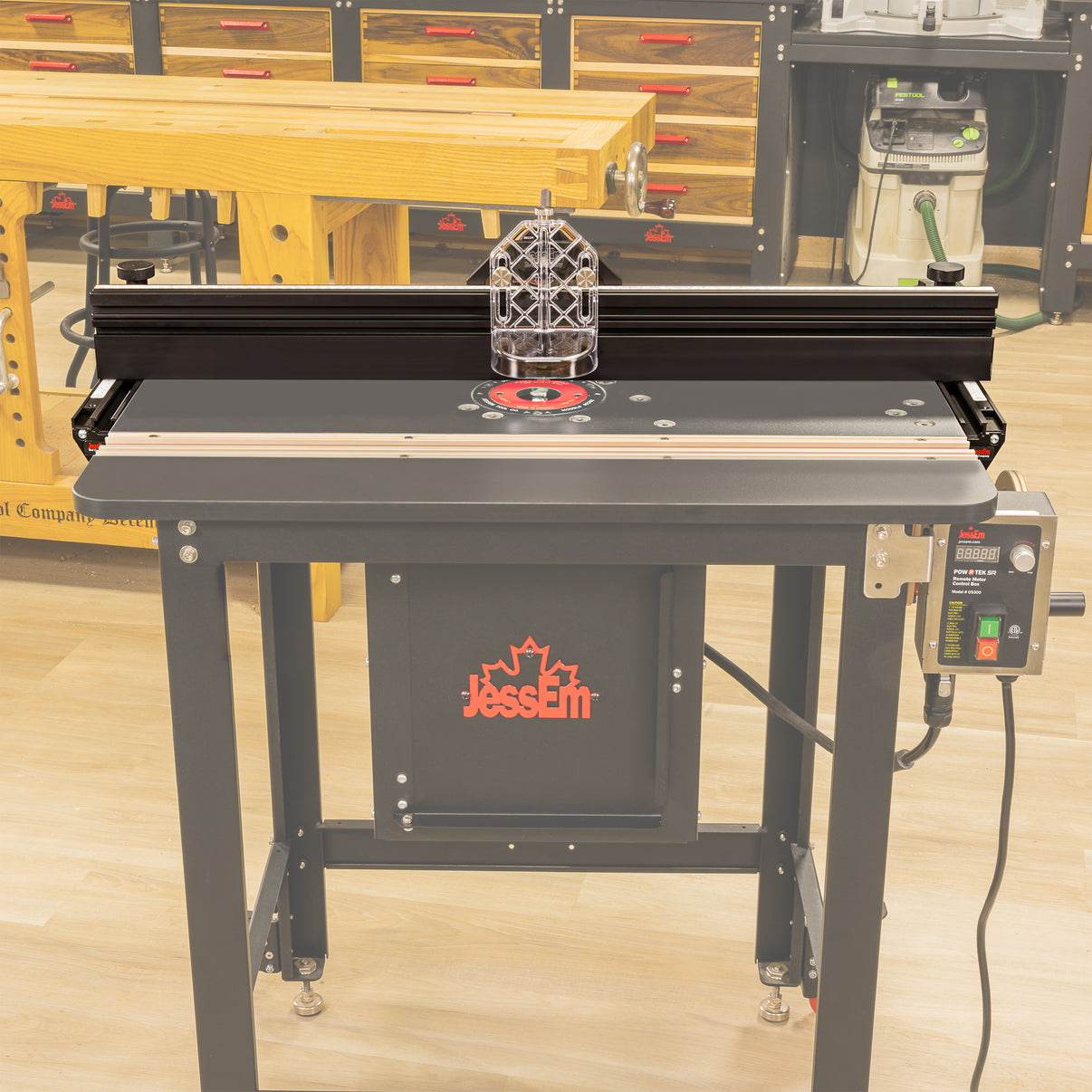 TA Fence for Router Tables With Jointing Feature – JessEm Tool Company