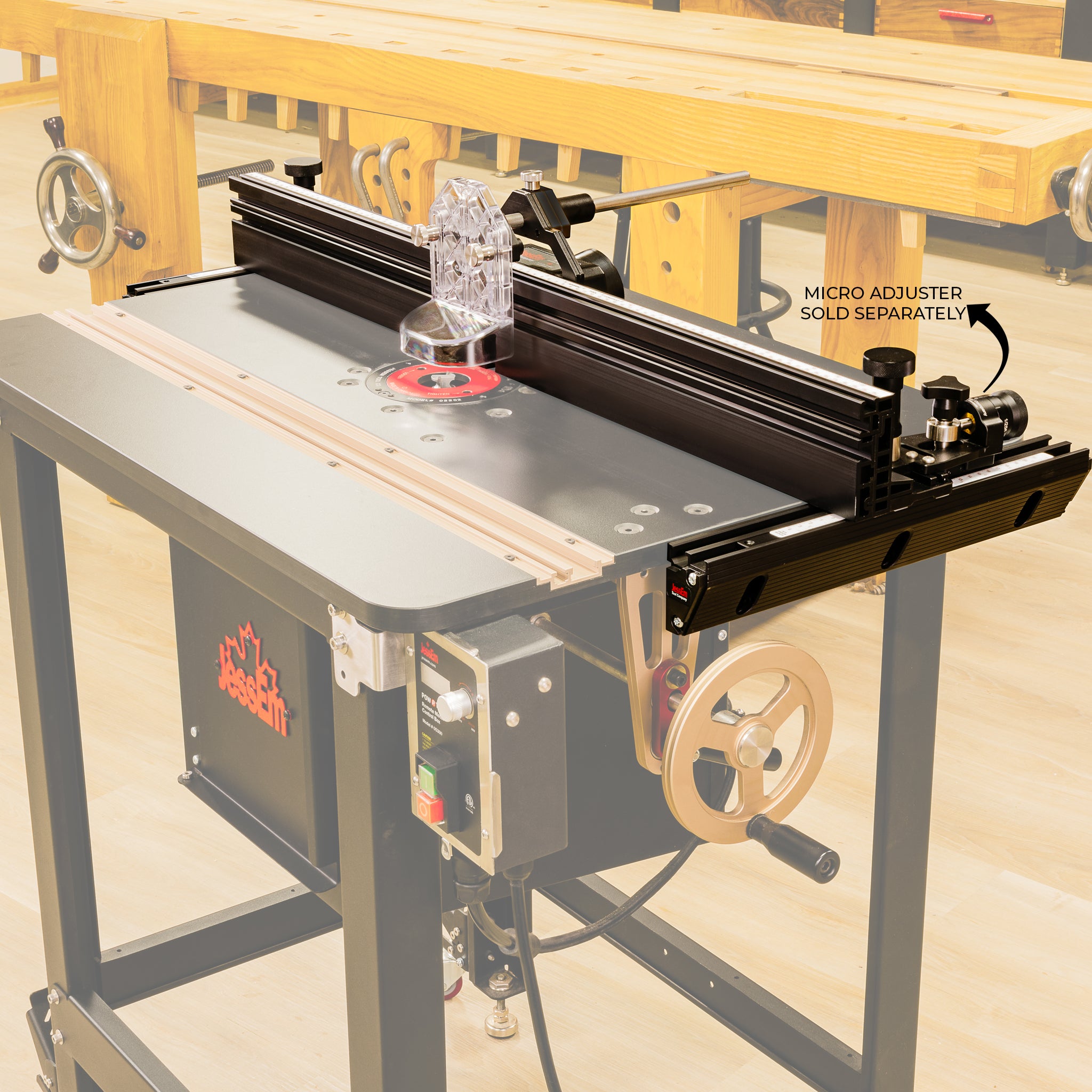 TA Fence for Router Tables With Jointing Feature – JessEm Tool Company