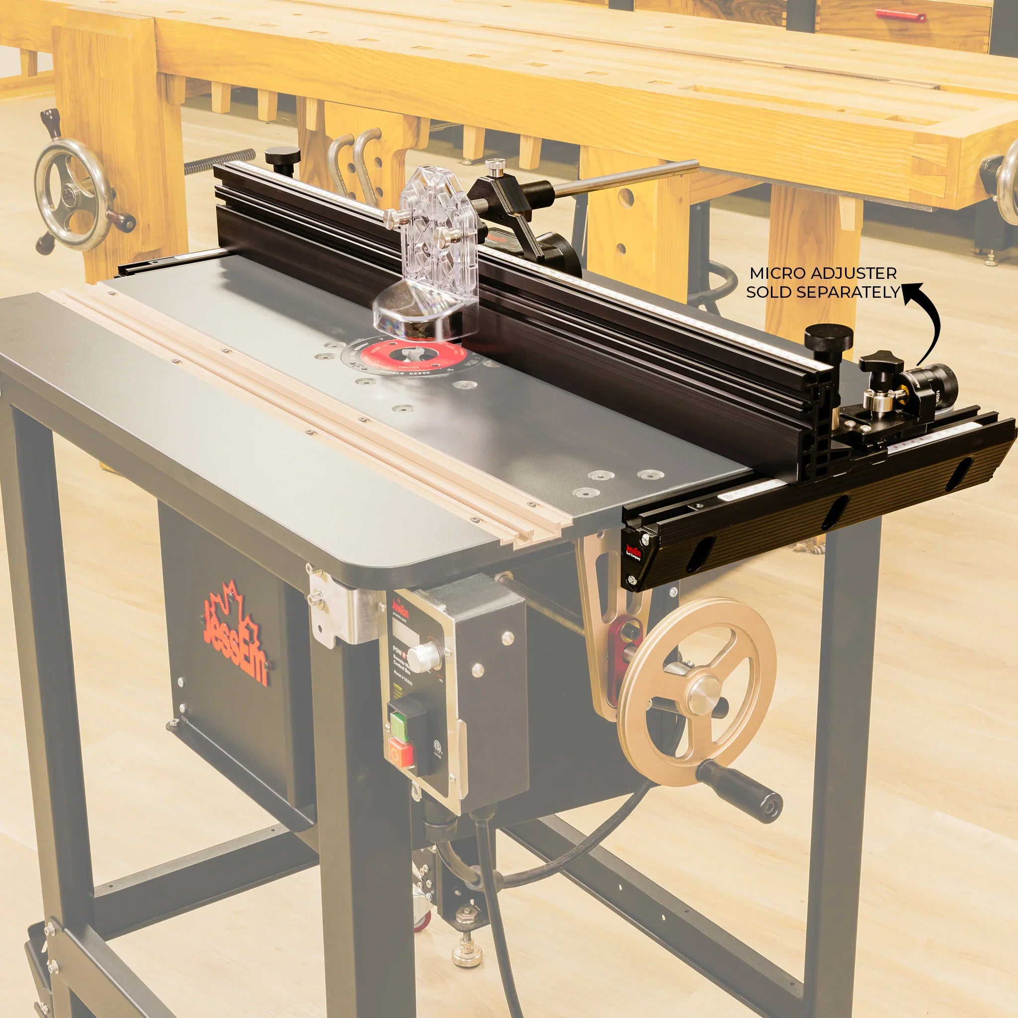 Computerized Router Table Fence TA Fence for Router Tables With Jointing Feature – JessEm Tool Company