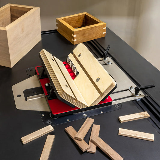 JessEm Spline Jig  Precision Router Table Jig for Decorative Spline Joinery
