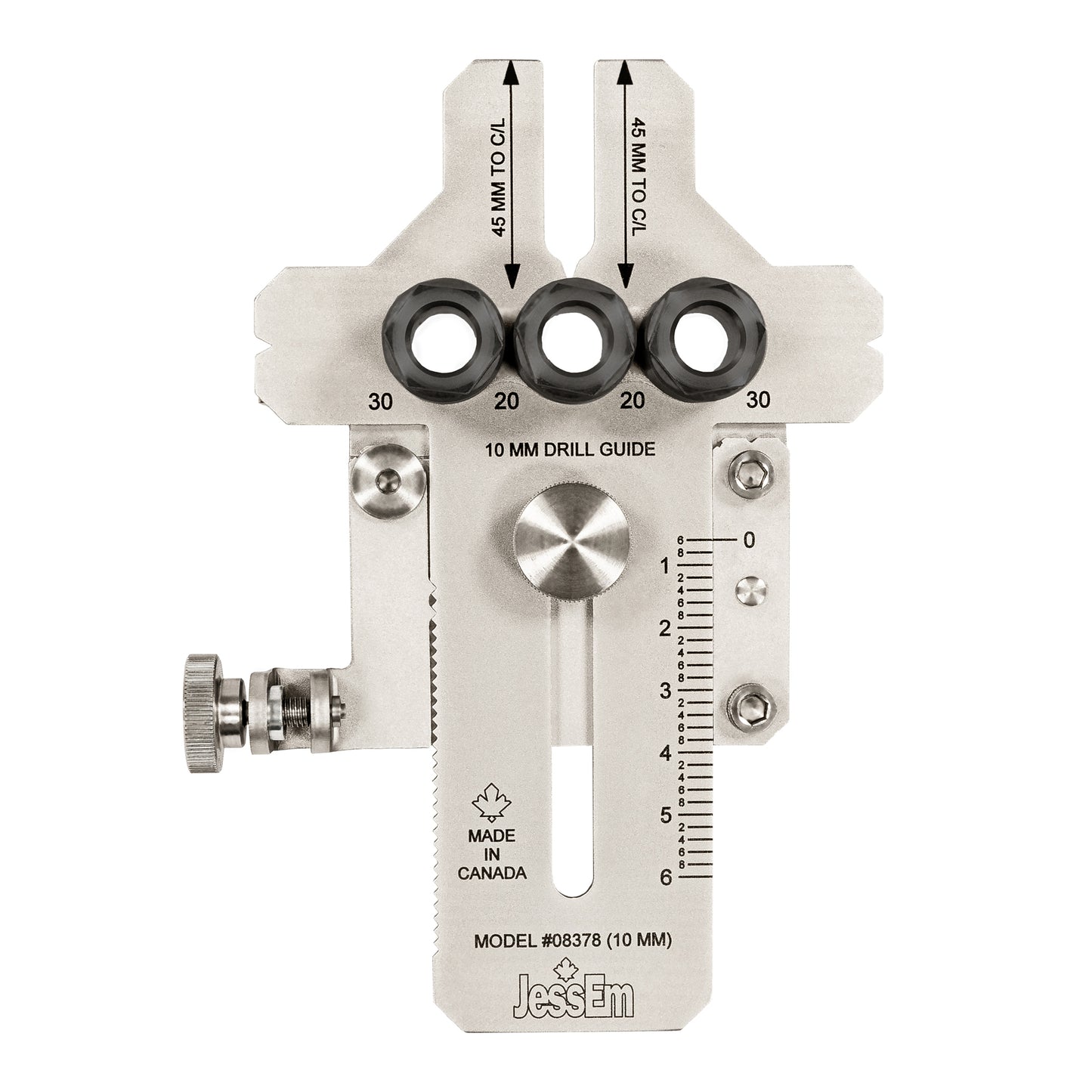 METRIC - Stainless Steel Dowelling Jig FACTORY SECONDS