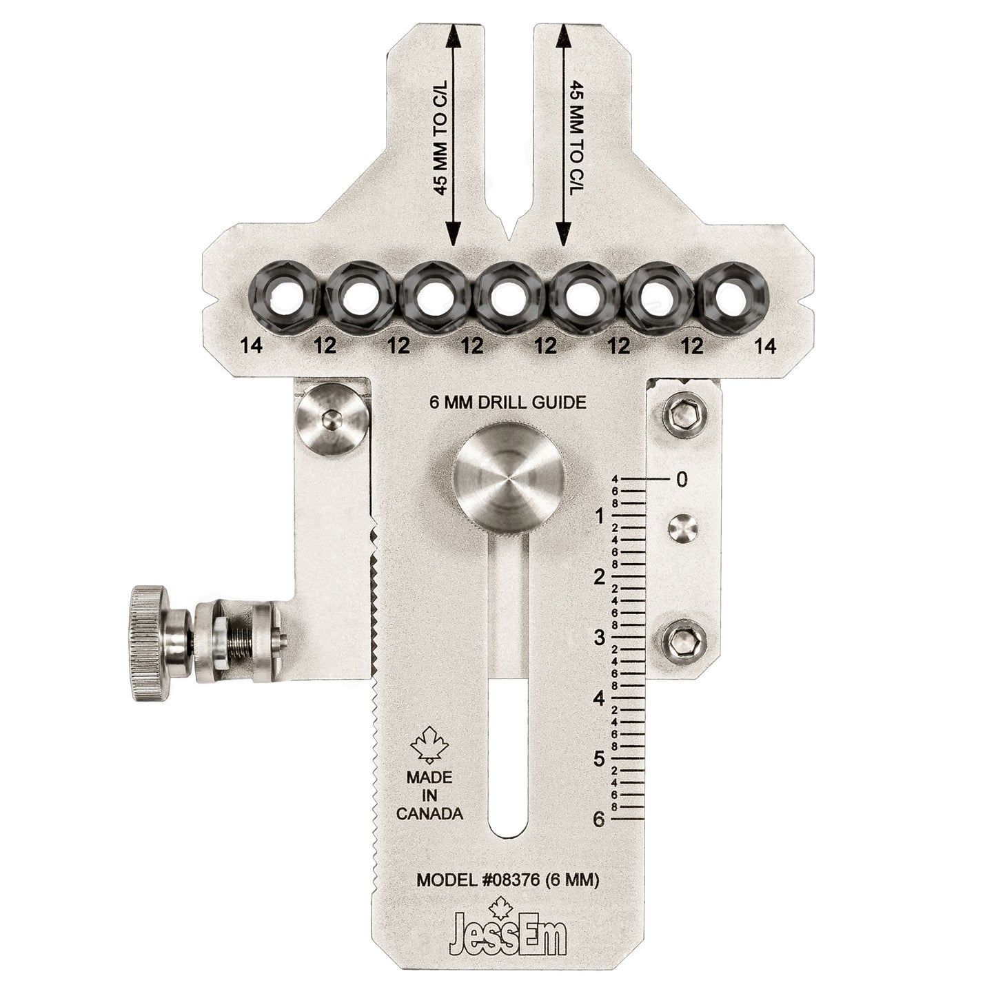 METRIC - Stainless Steel Dowelling Jig FACTORY SECONDS