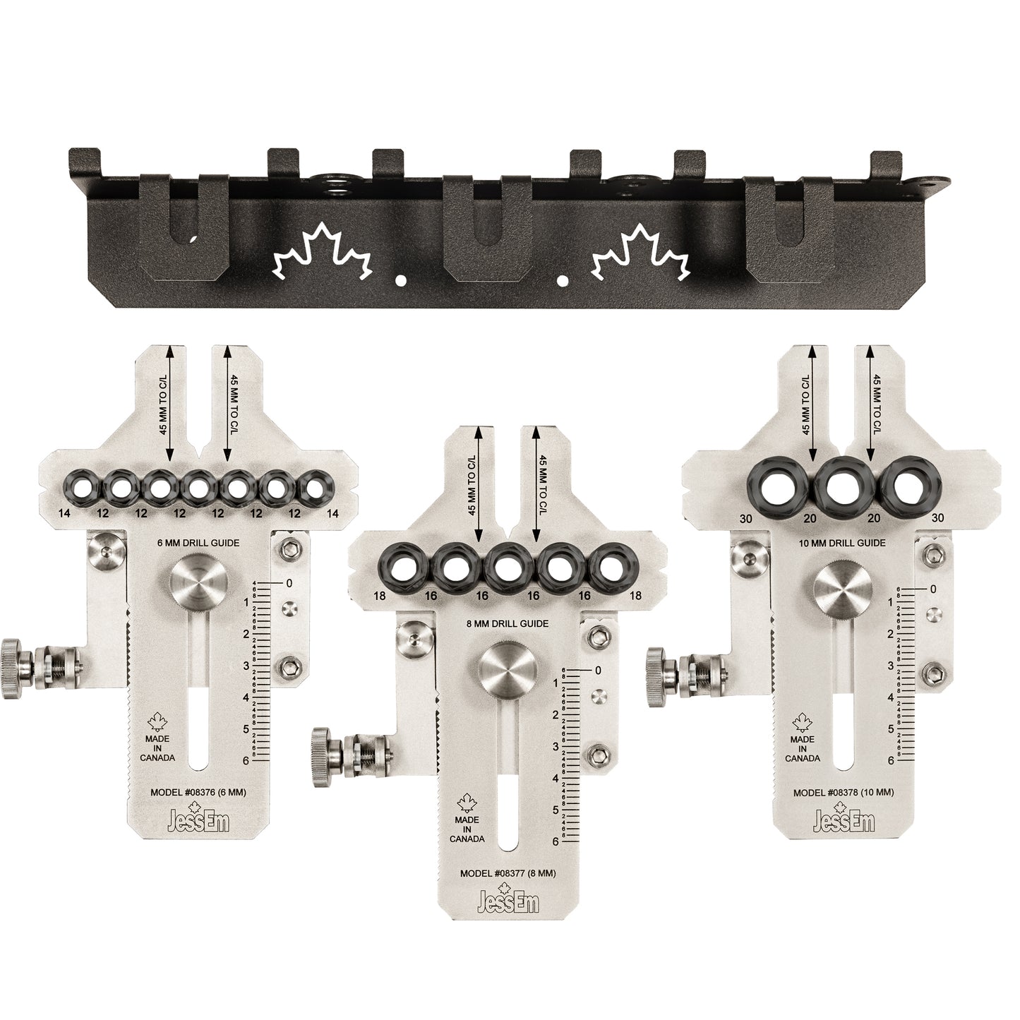 METRIC - Stainless Steel Dowelling Jig