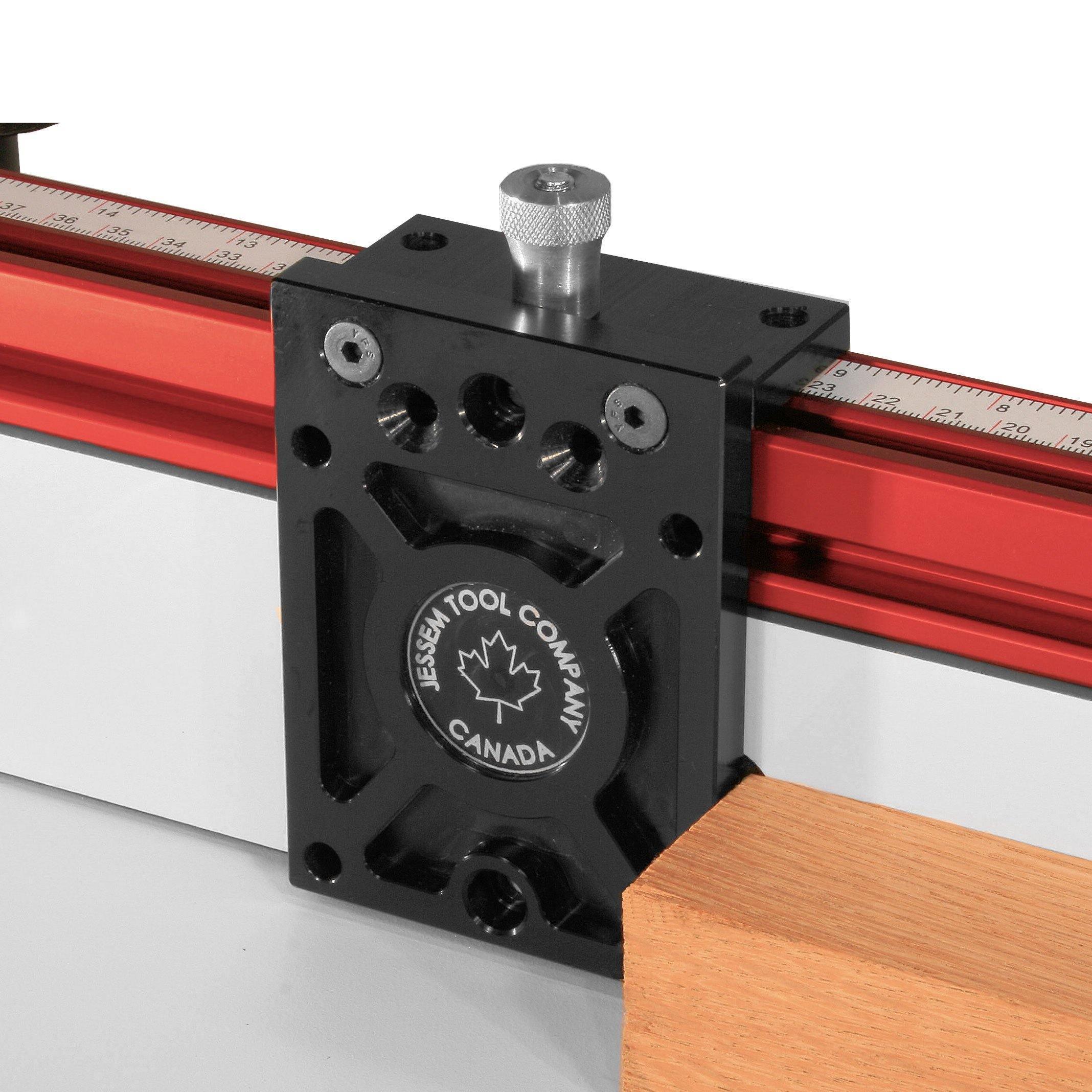 JessEm Router Fence Stop - Precision Router Table Stop Block – JessEm ...